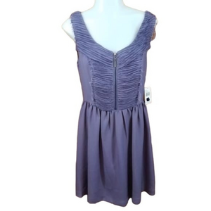 Kensie Dress ruched pleated tank sleeveless‎ zipper